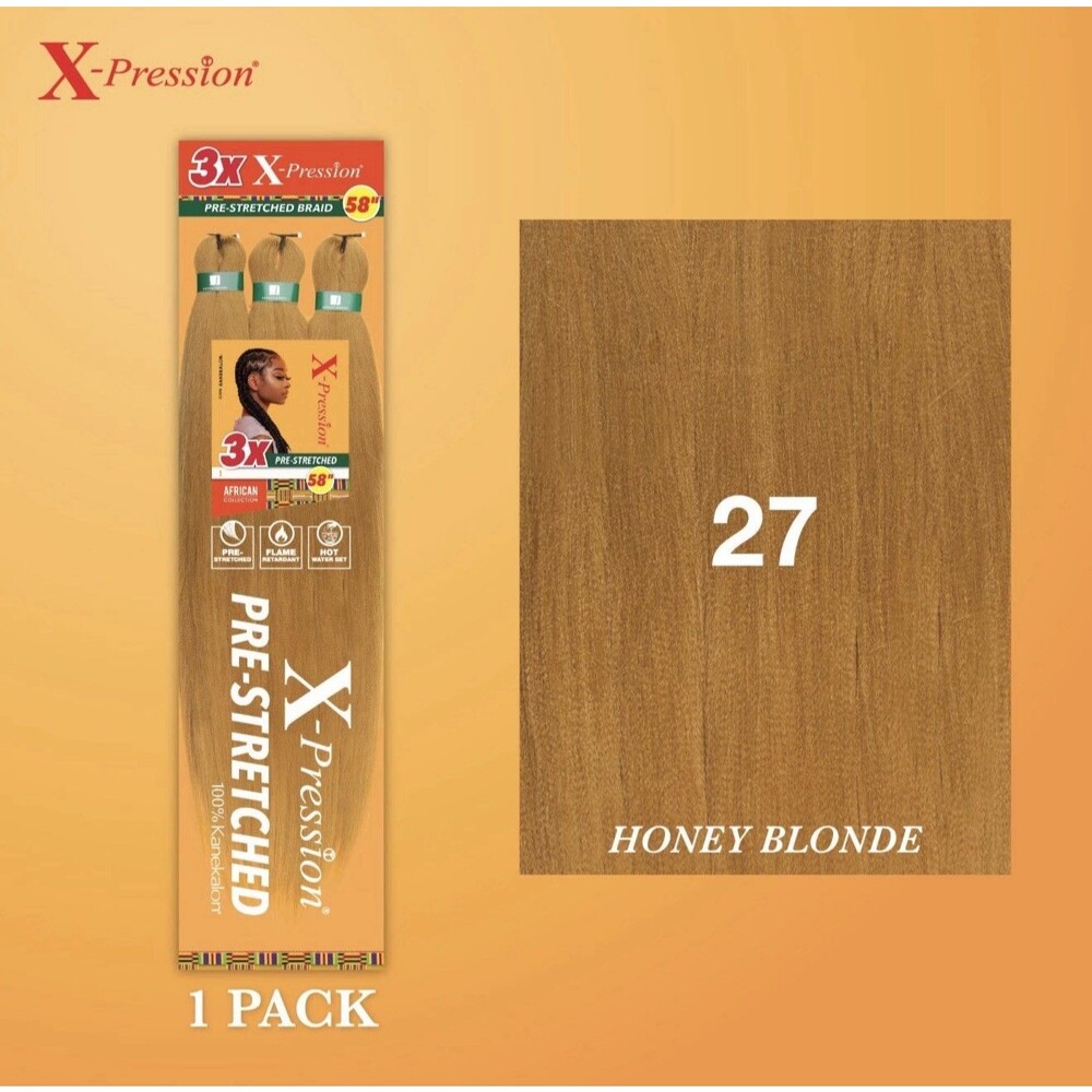 Sensationnel Xpression prestretched braiding hair - 3x xpression SM1B/27